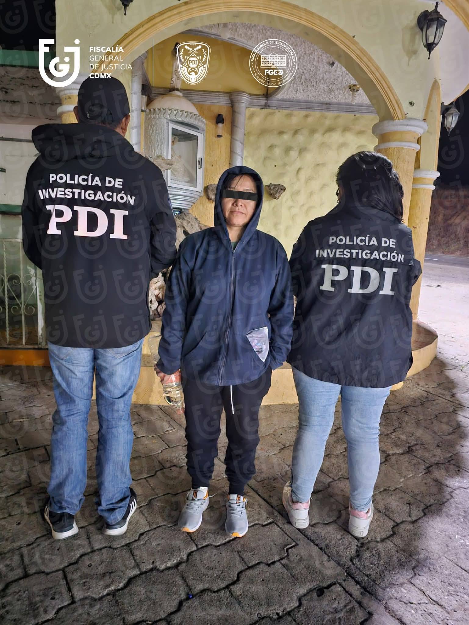 La FGJCDMX capturó a la presunta responsable del homicidio de un repartidor en la alcaldía Iztapalapa.