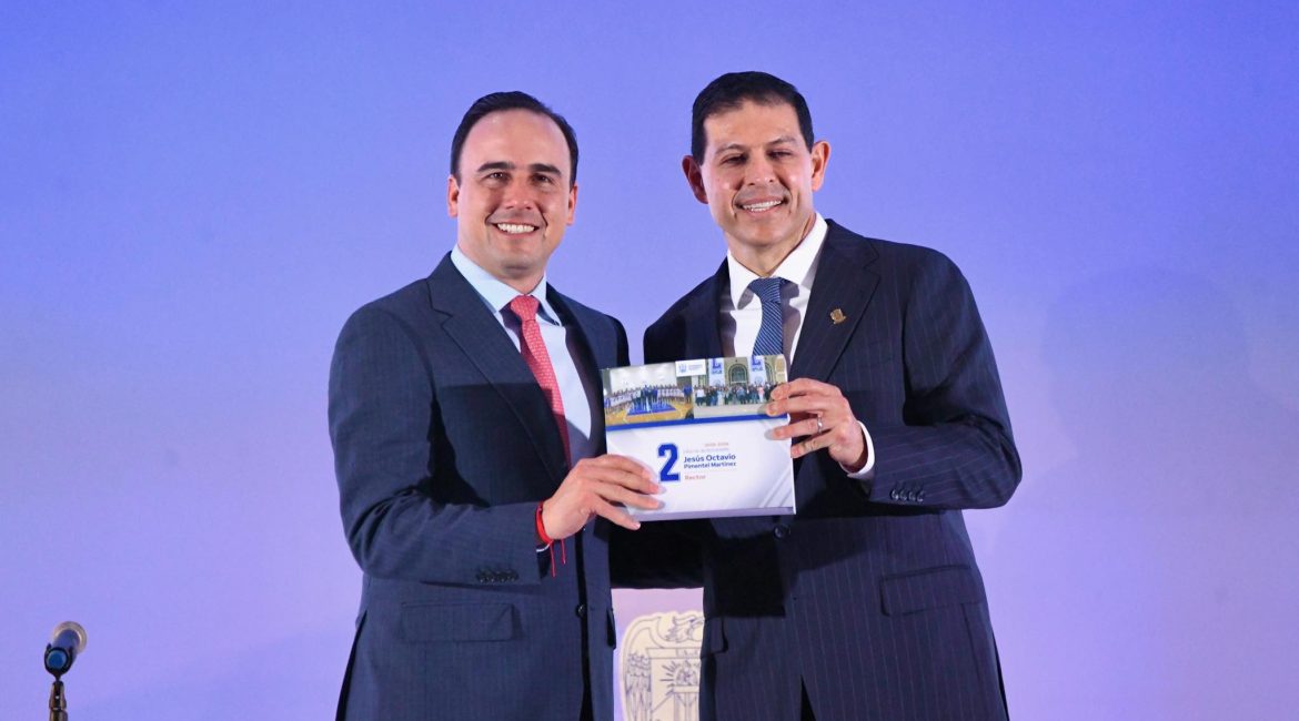 Jesús Pimentel en su Segundo Informe.