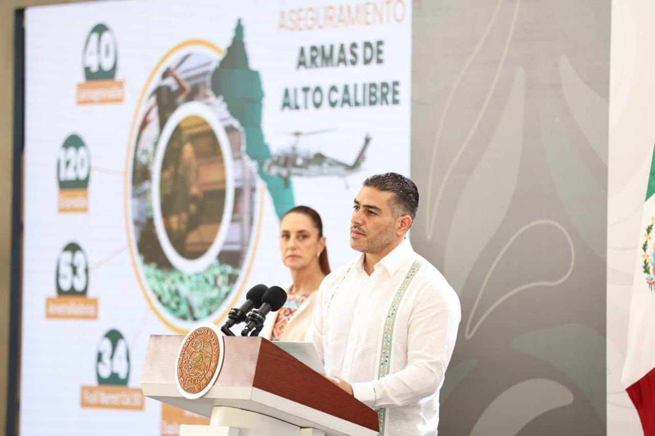 Nuevo golpe al Cártel del Golfo; capturaron a 9 presuntos integrantes.