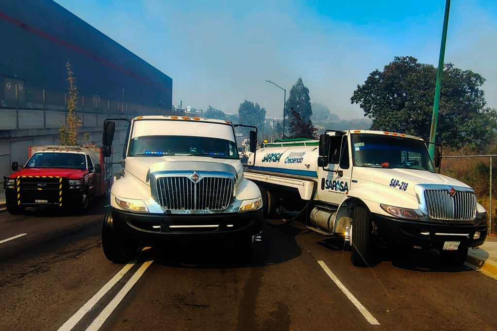 Fuego en Atizapán de Zaragoza