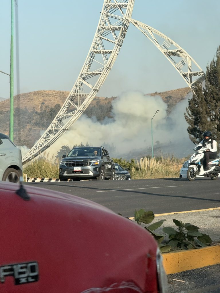 Fuego en Atizapán de Zaragoza