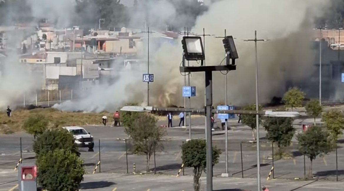 Fuego en Atizapán de Zaragoza