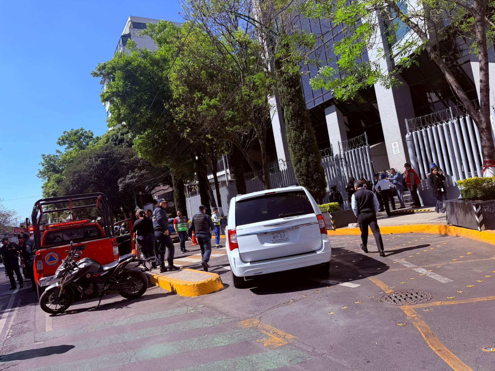 CJNG: desalojaron la sede del Poder Judicial por amenaza de bomba.