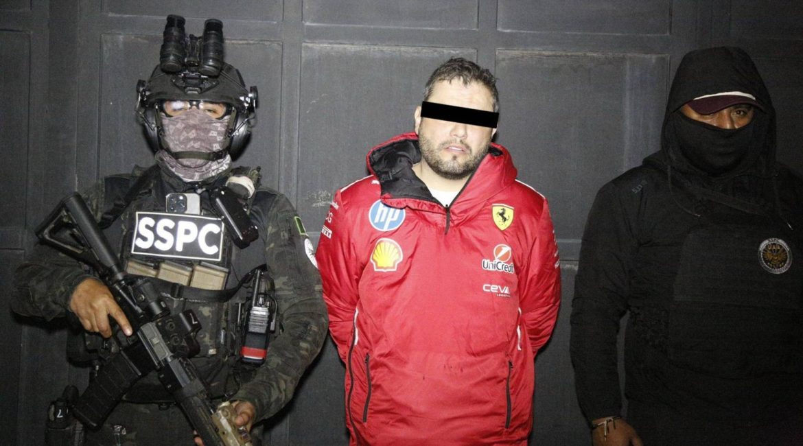 La Secretaría de Seguridad federal anunció la detención del presidente municipal de Tequila, Jalisco.