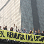 Protesta de padres exige reubicar escuelas en Tabasco