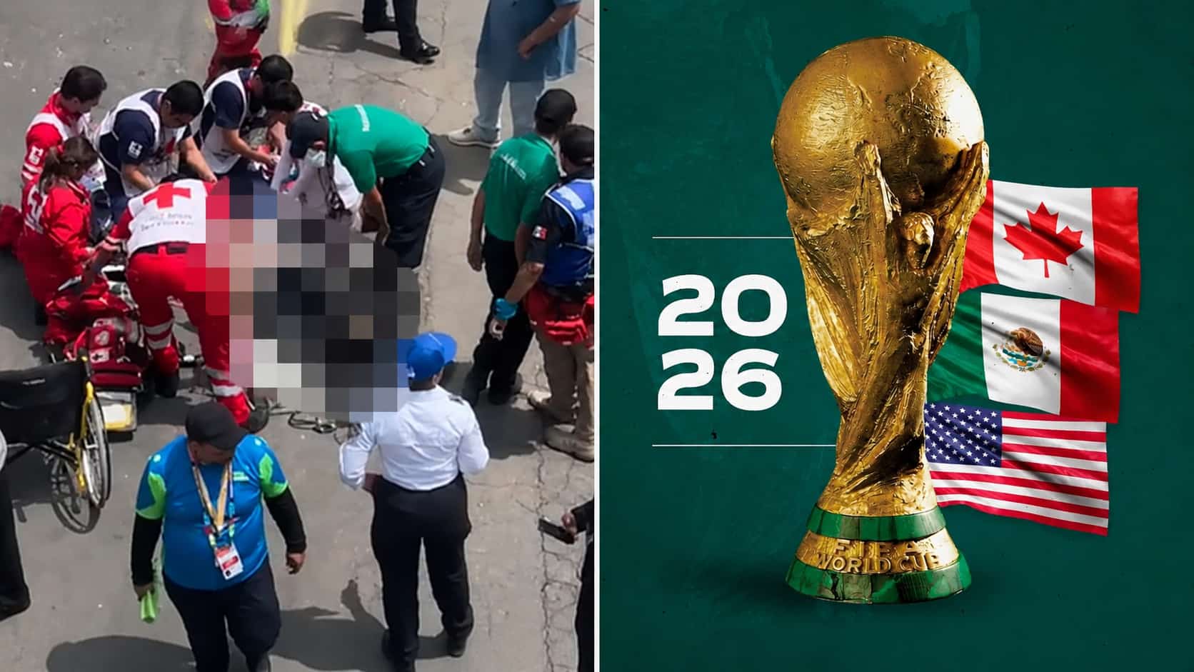 El presunto infarto que movilizó al Estadio Ciudad de México