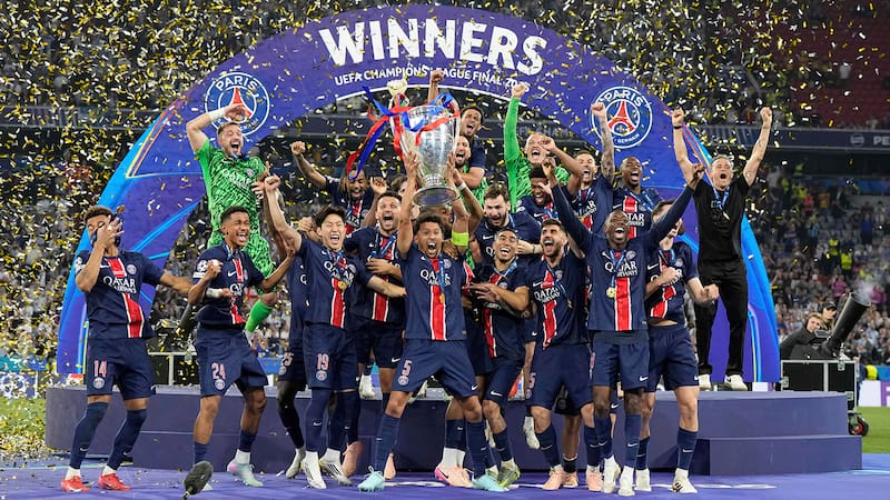 El PSG iguala la hazaña de revalidar el título de la Champions League tras superar la resistencia del Arsenal
