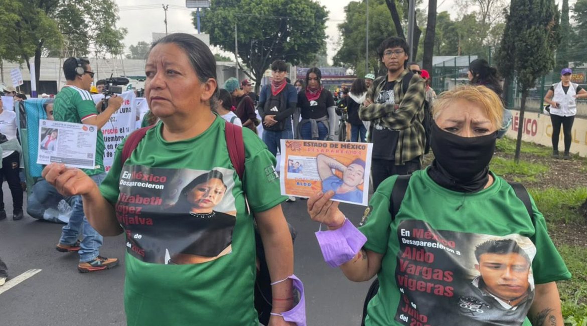 El reclamo de las madres buscadoras llegó al Mundial