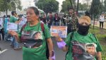 El reclamo de las madres buscadoras llegó al Mundial