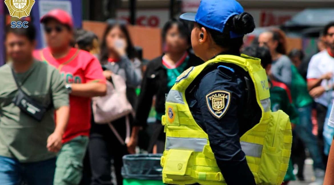 La SSC blindará zonas clave de CDMX durante el México vs Ecuador