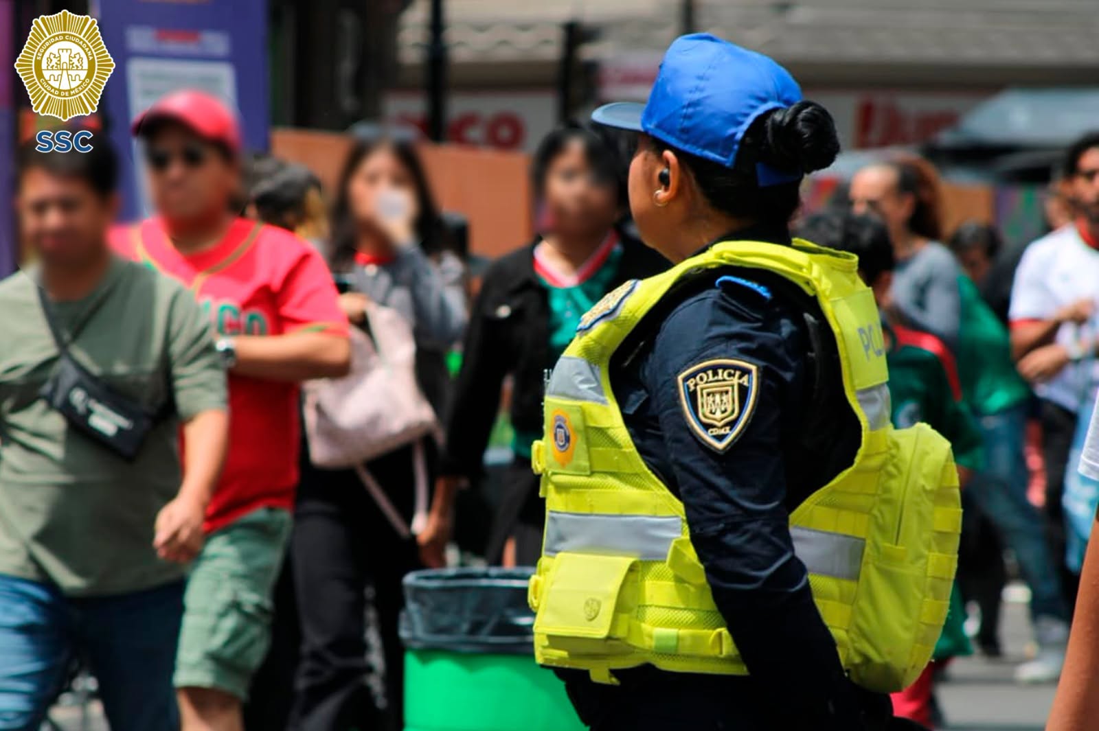 La SSC despliega operativo para México vs Ecuador en CDMX