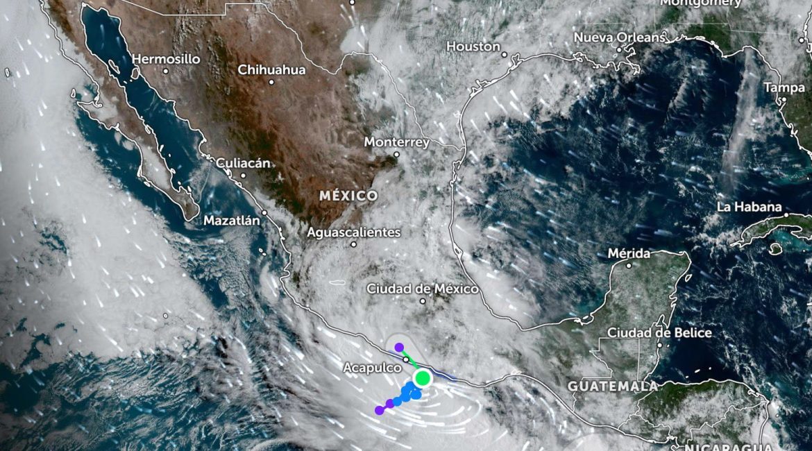 La tormenta tropical Boris mantiene en alerta a Guerrero y Oaxaca