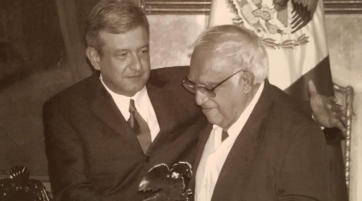 AMLO y Monsiváis