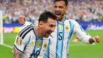 Victoria de Argentina 2-0 con goles de Messi