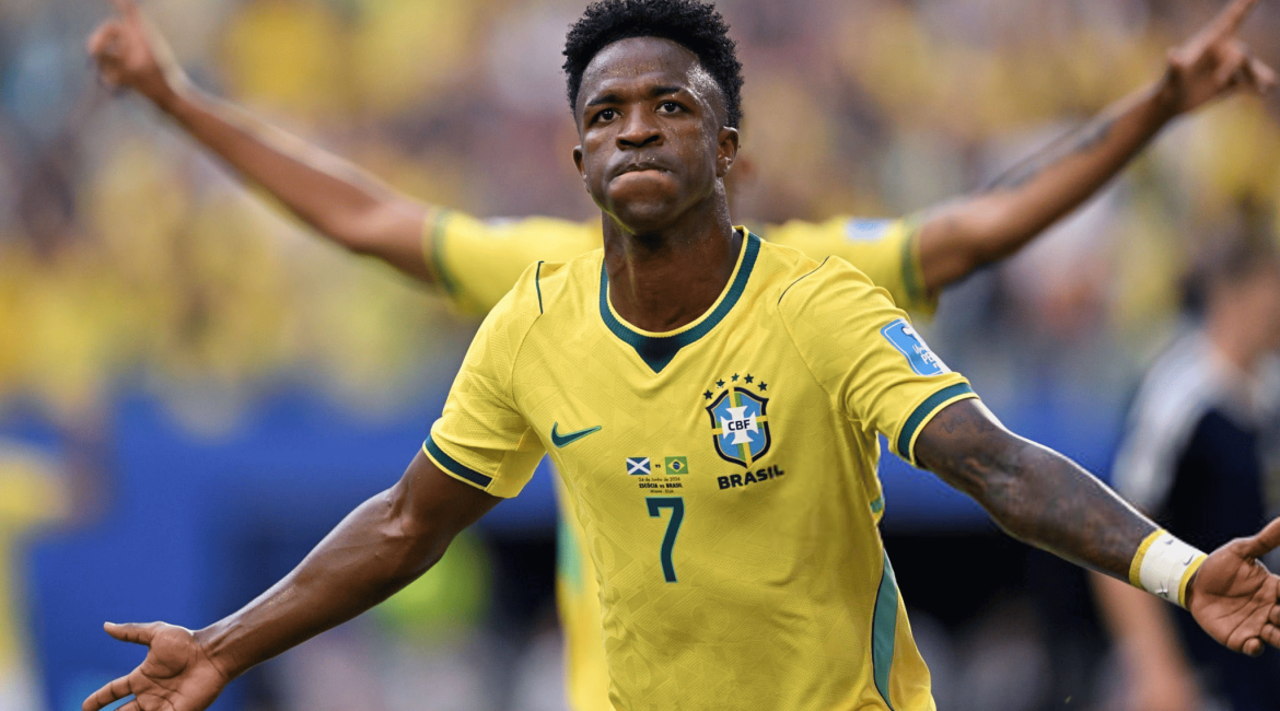 Vinicius encamina la victoria 3-0 de Brasil sobre Escocia