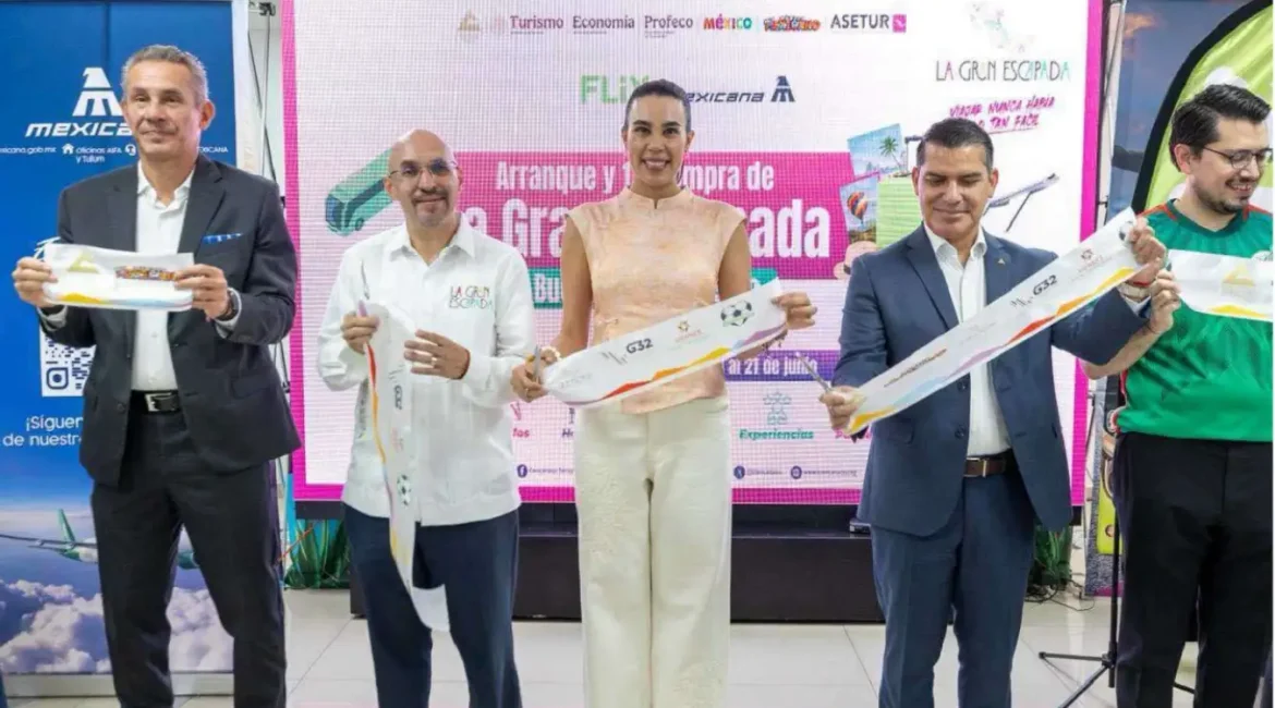 La Secretaría de Turismo (Sectur), Concanaco Servytur, Profeco y ASETUR coordinan esta segunda edición con la participación de 6 mil 577 establecimientos turísticos en las 32 entidades del país.