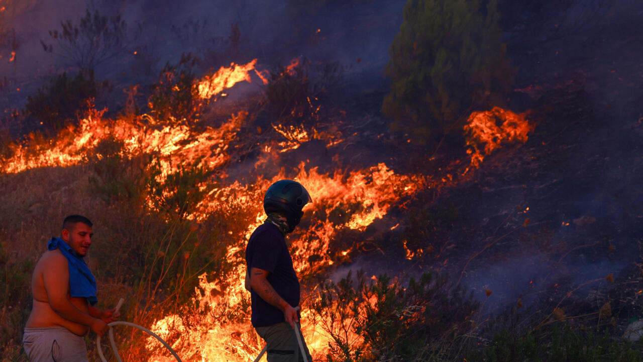 Europa combate incendios masivos en España y Francia