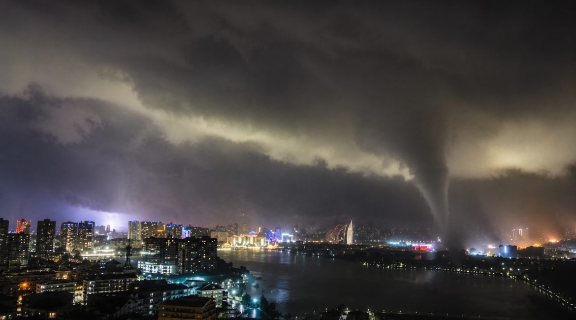 Una serie de tornados azotó la noche del 6 de julio el centro de China