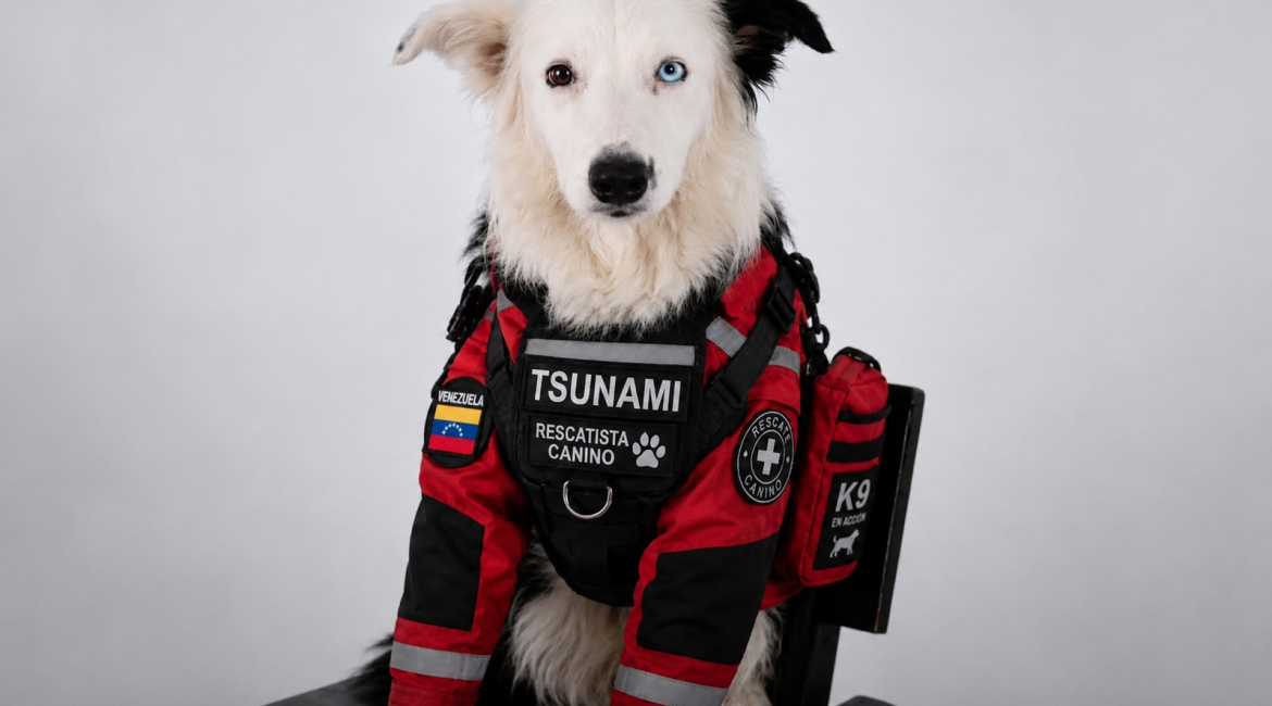 De perro rescatado a símbolo de esperanza