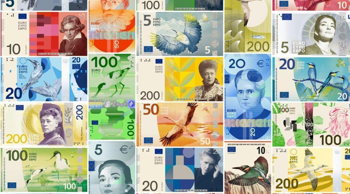 El rediseño de los billetes de euro enfrenta dos visiones