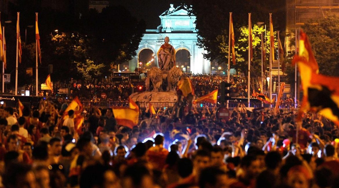 La Selección de España regresó este lunes a Madrid para celebrar con su afición la conquista de la Copa del Mundo