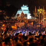 España festeja con su afición la Copa del Mundo 2026