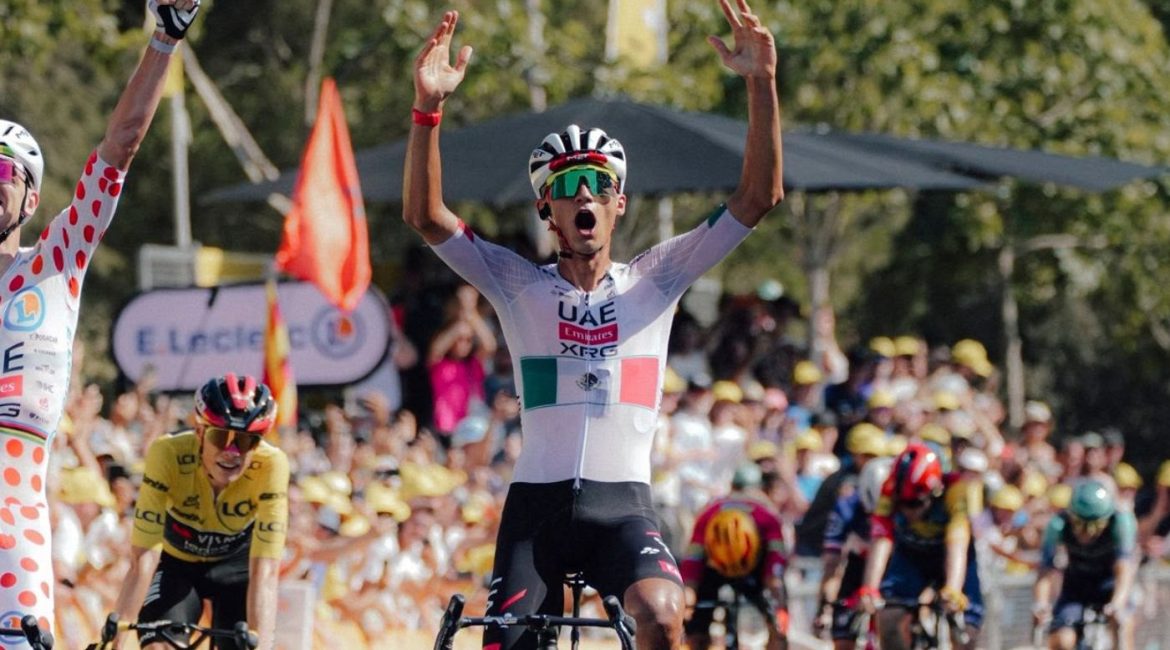El ciclismo mexicano escribió un nuevo capítulo en su historia con la victoria de Isaac del Toro en la segunda etapa del Tour de France