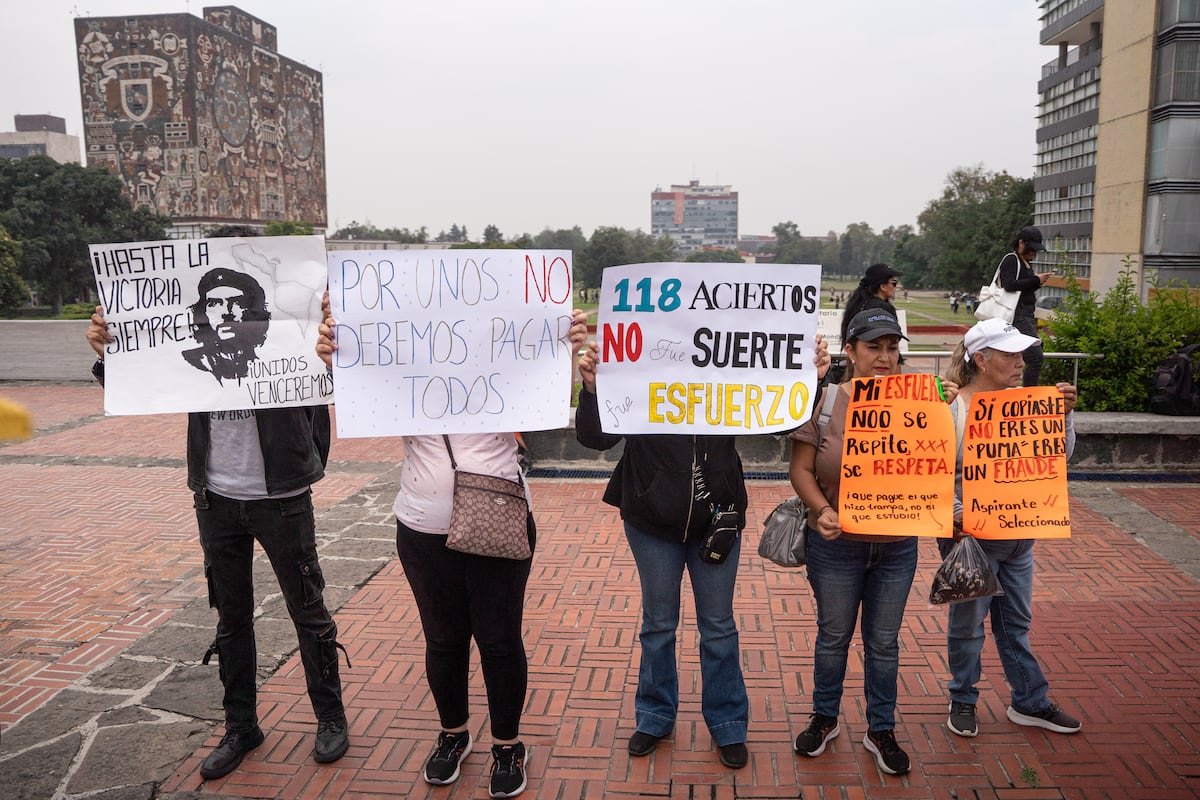 La UNAM repetirá examen a alumnos con notas atípicas