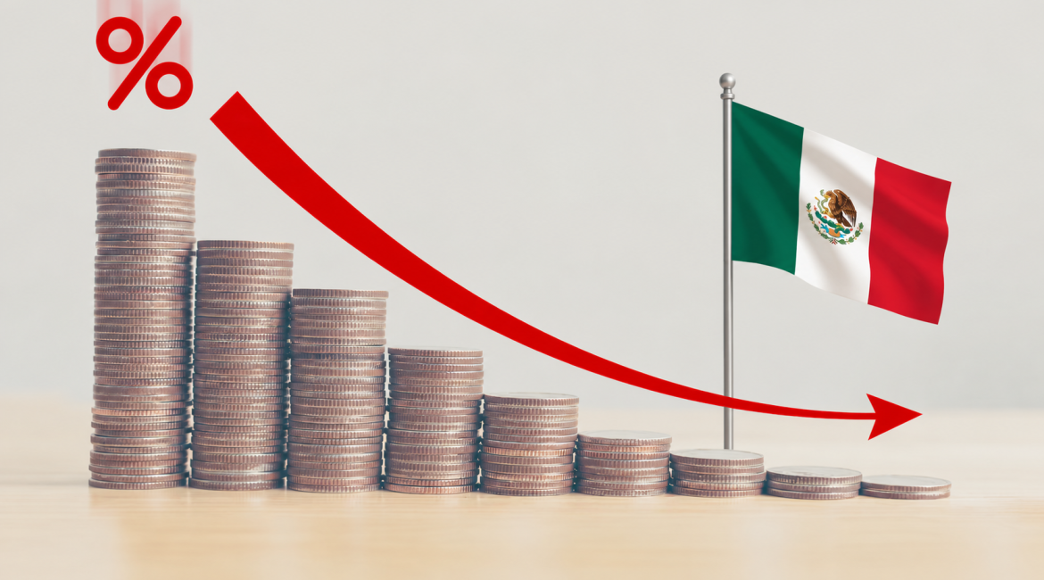 La inflación en México tocó su nivel más bajo desde 2020
