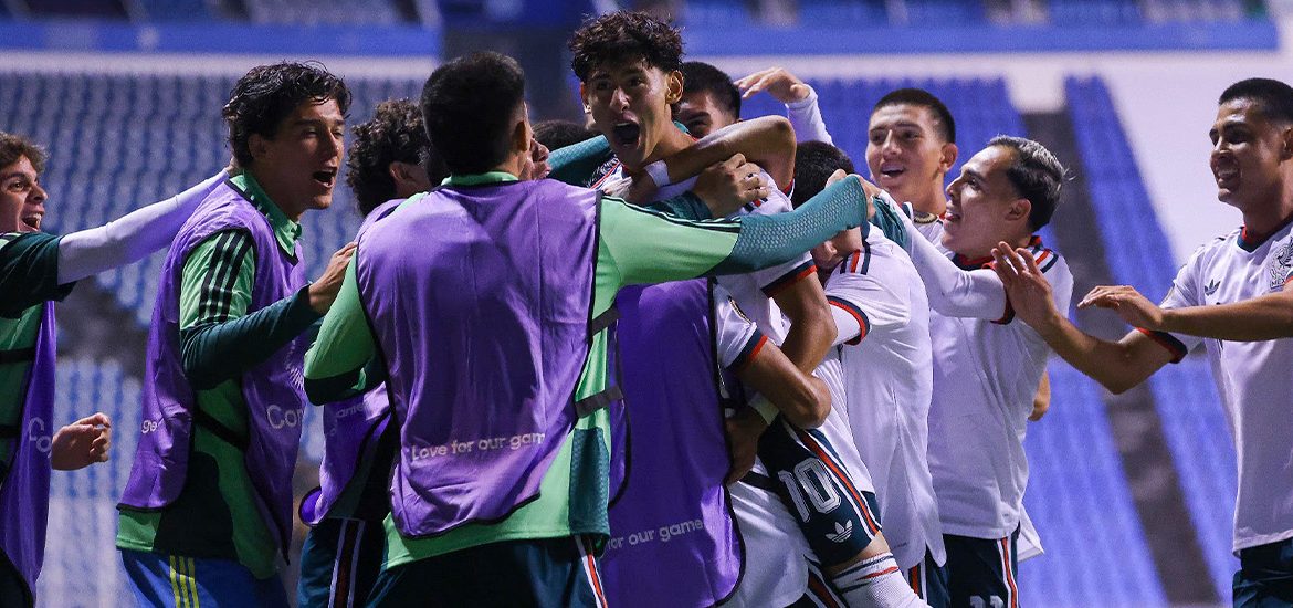 La Selección Mexicana Sub-20 cerró con paso perfecto la fase de grupos del Campeonato Sub-20 de Concacaf 2026