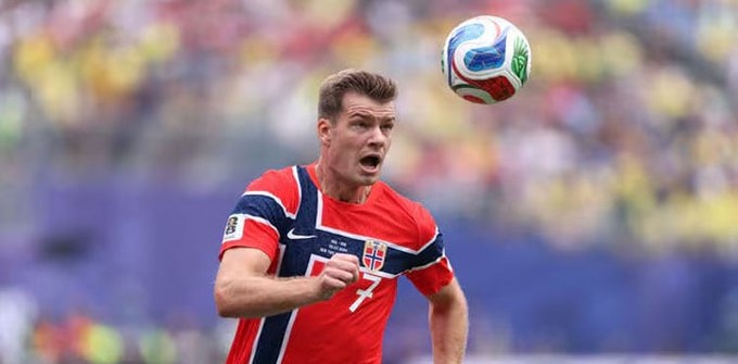 La eliminación de Noruega en los cuartos de final de la Copa del Mundo desencadenó una ola de ataques contra el delantero Alexander Sørloth