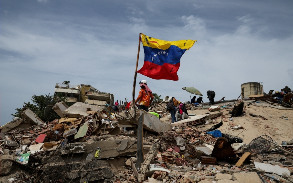 Suben a 3,342 los fallecidos por sismos en Venezuela