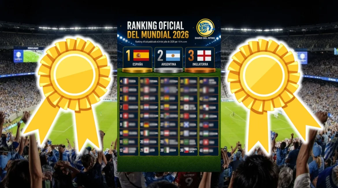 España alcanza la cima del Ranking FIFA en 2026