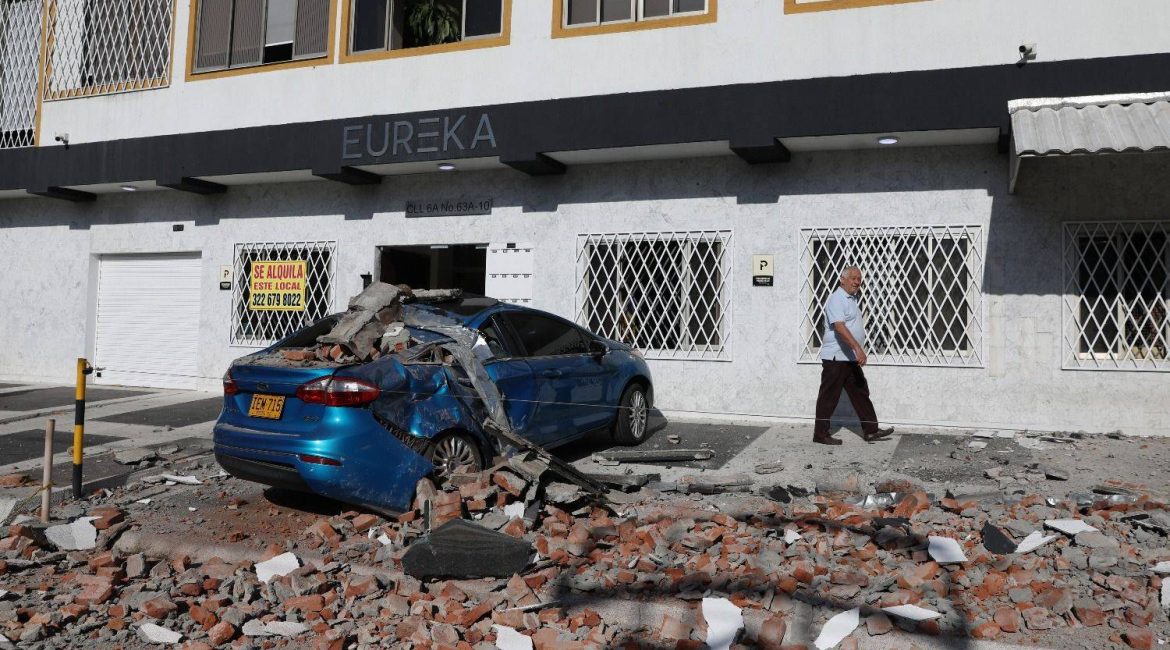 Colombia enfrenta una emergencia tras un terremoto de magnitud 7.4