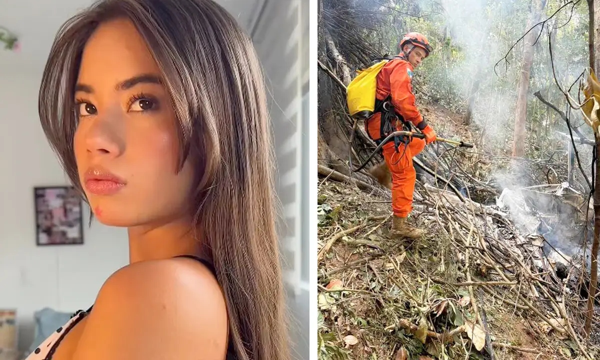 Influencer colombiana muere en accidente de helicóptero