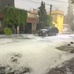 Videos muestran la fuerte granizada registrada en CDMX
