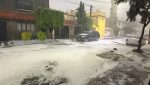 Granizada CDMX colapsa vialidades tras fuerte lluvia