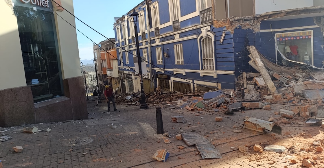 San José de Palmar vuelve a temblar tras sismo de 7,4 hoy